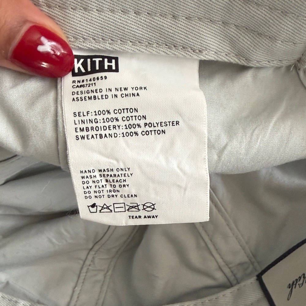 Kith Light Gray Women's Hat - Picture 5 of 5
